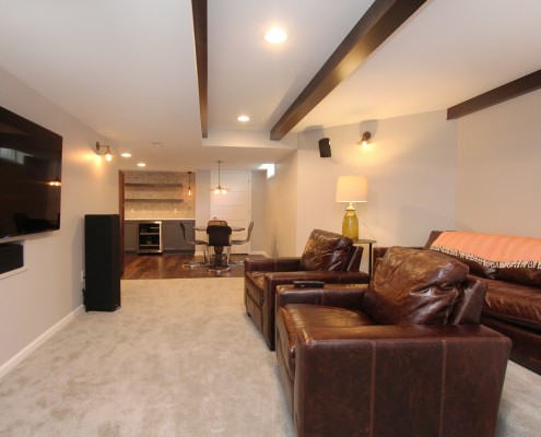 Thompson Remodeling Coty Winning Basement