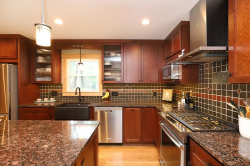 mission style tile design