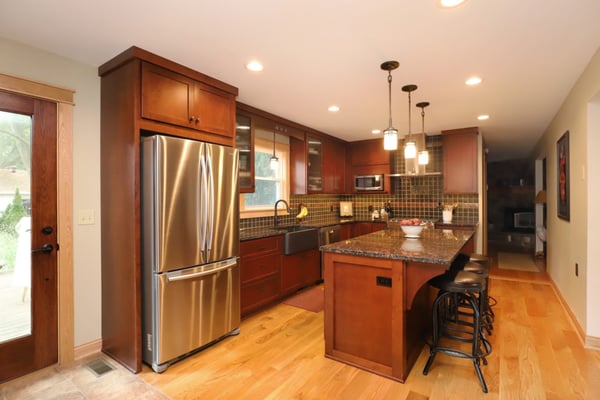 Mission style kitchen remodel