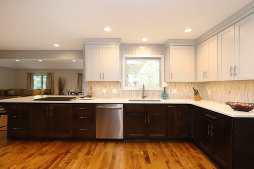 vertical mosaic tile design