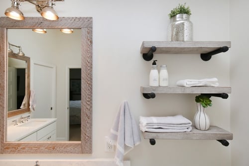 floating shelves