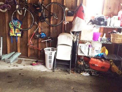 mudroom remodel before