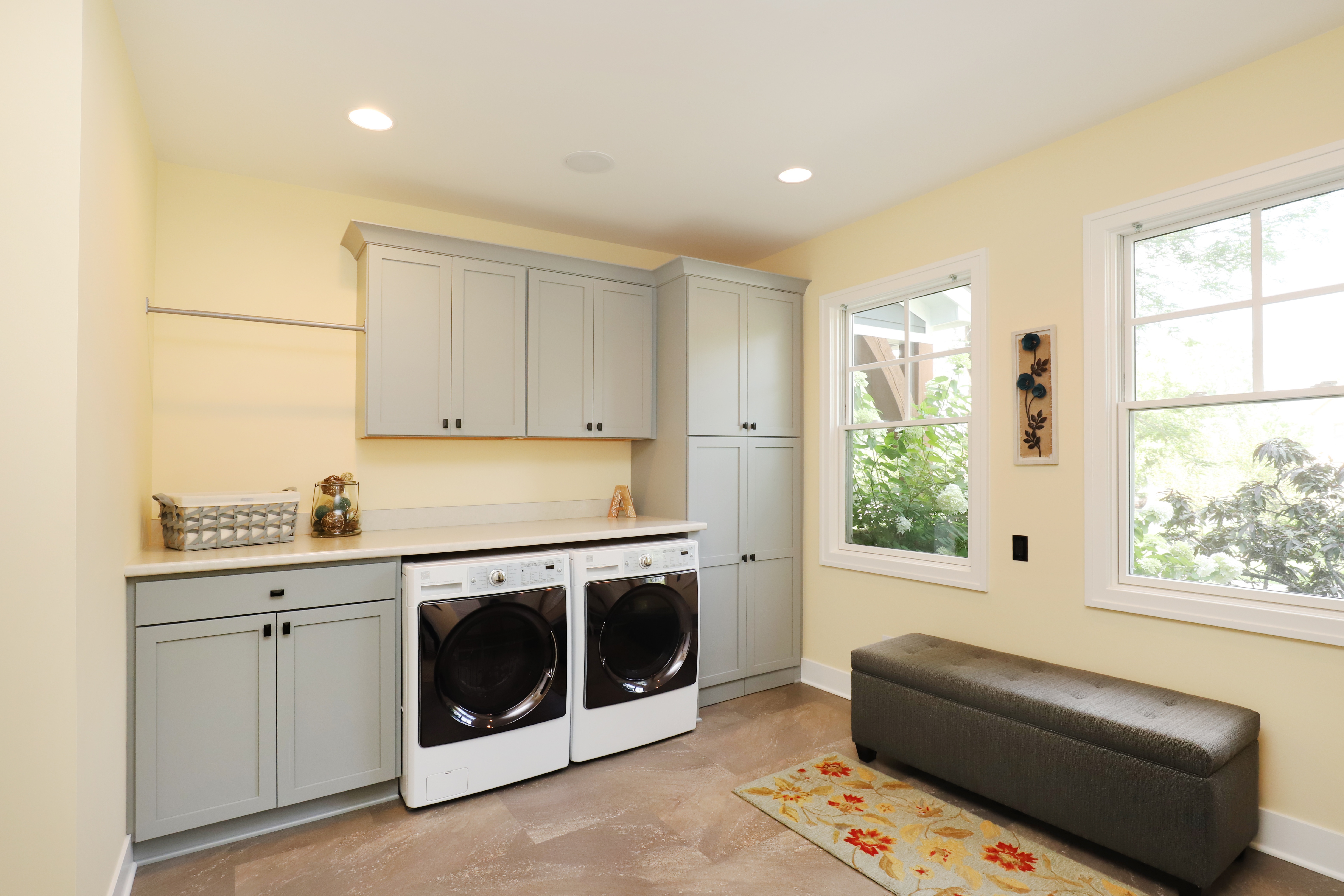 Multipurpose to the Max The Mudroom & Laundry Room Combo