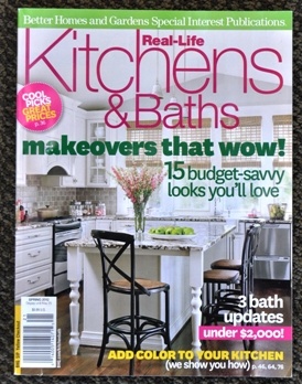 Better Homes and Gardens was in my bathroom